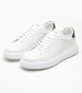 Men Casual Shoes Low.Lth White Leather Calvin Klein