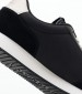 Men Casual Shoes Low.Mtl Black Fabric Calvin Klein