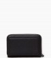 Women Wallets Min.Zip Black ECOleather Calvin Klein