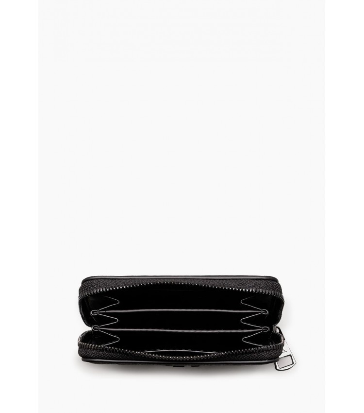 Women Wallets Min.Zip Black ECOleather Calvin Klein