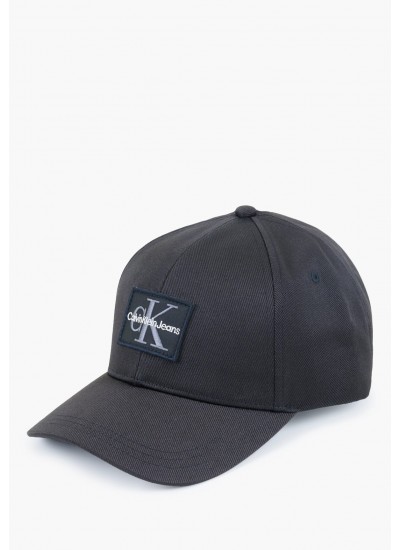 Ανδρικά Καπέλα Tjm.Heritage.Cap Μαύρο Βαμβάκι Tommy Hilfiger