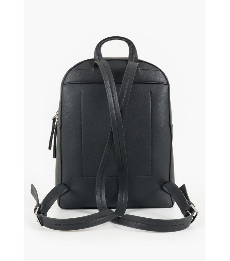 Women Bags Push.Domed Black ECOleather Calvin Klein