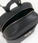 Women Bags Push.Domed Black ECOleather Calvin Klein