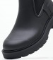 Γυναικεία Μποτάκια Rainboot.Chelsea Μαύρο ECOleather Calvin Klein