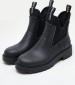 Γυναικεία Μποτάκια Rainboot.Chelsea Μαύρο ECOleather Calvin Klein