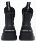 Γυναικεία Μποτάκια Rainboot.Chelsea Μαύρο ECOleather Calvin Klein