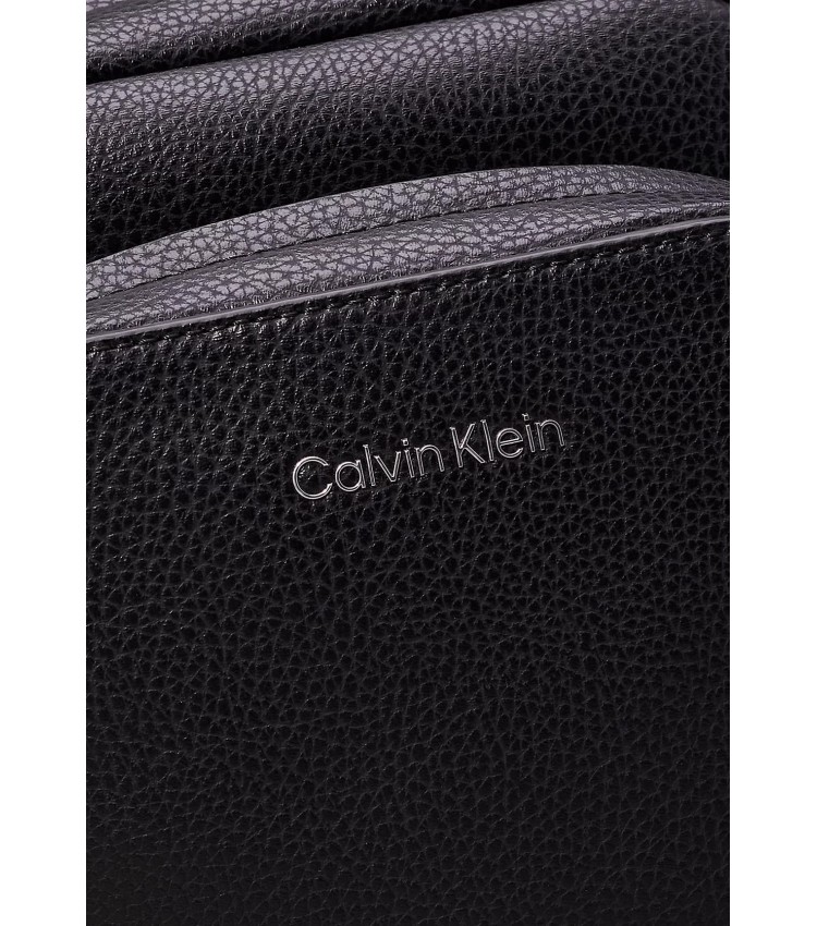 Ανδρικές Τσάντες Reporter.Pebble Μαύρο ECOleather Calvin Klein