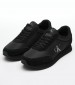 Men Casual Shoes Retro.Iconic.B Black Fabric Calvin Klein