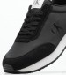 Men Casual Shoes Retro.Iconic Black Fabric Calvin Klein