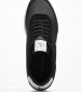 Men Casual Shoes Retro.Iconic Black Fabric Calvin Klein