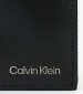 Ανδρικά Πορτοφόλια Smooth.Trifold Μαύρο Δέρμα Calvin Klein