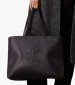 Γυναικείες Τσάντες Tote34.Deboss Μαύρο ECOleather Calvin Klein