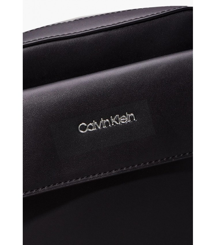 Ανδρικές Τσάντες Vertical.Lines Μαύρο ECOleather Calvin Klein