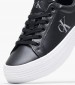 Women Casual Shoes Vulc.Flatf Black Leather Calvin Klein