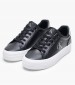 Women Casual Shoes Vulc.Flatf Black Leather Calvin Klein