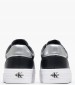 Women Casual Shoes Vulc.Flatf Black Leather Calvin Klein