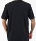 Men T-Shirts Daltorip Black Cotton Hugo