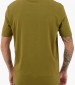 Men T-Shirts Dulivio Khaki Cotton Hugo