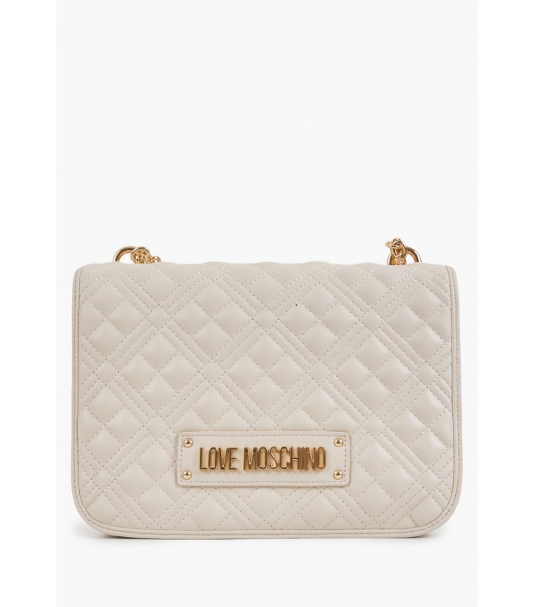 Γυναικείες Τσάντες JC4000 Μπεζ ECOleather Love Moschino