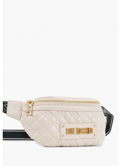 Γυναικείες Τσάντες JC4003 Μπεζ ECOleather Love Moschino