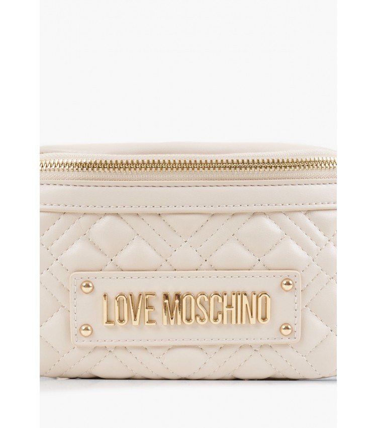 Γυναικείες Τσάντες JC4003 Μπεζ ECOleather Love Moschino