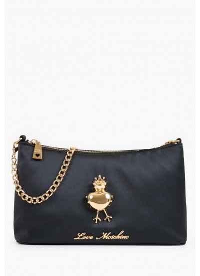 Γυναικείες Τσάντες JC4030 Μαύρο Ύφασμα Love Moschino