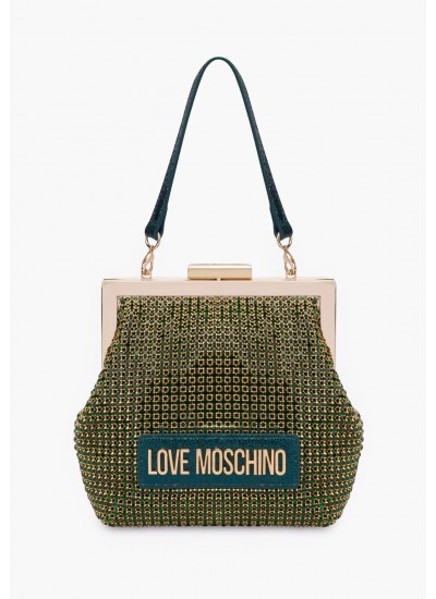 Γυναικείες Τσάντες JC4043 Χρυσό Στράς Love Moschino