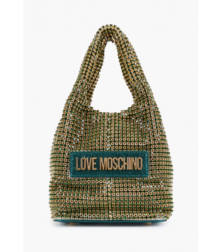 Γυναικείες Τσάντες JC4044 Χρυσό Στράς Love Moschino