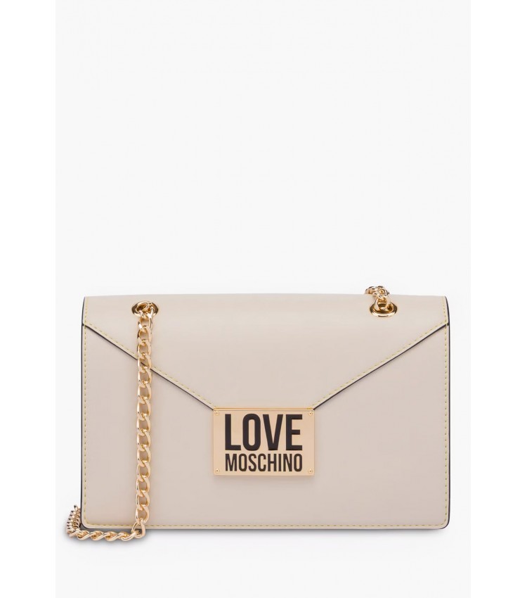 Γυναικείες Τσάντες JC4073 Μπεζ ECOleather Love Moschino