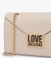 Γυναικείες Τσάντες JC4073 Μπεζ ECOleather Love Moschino