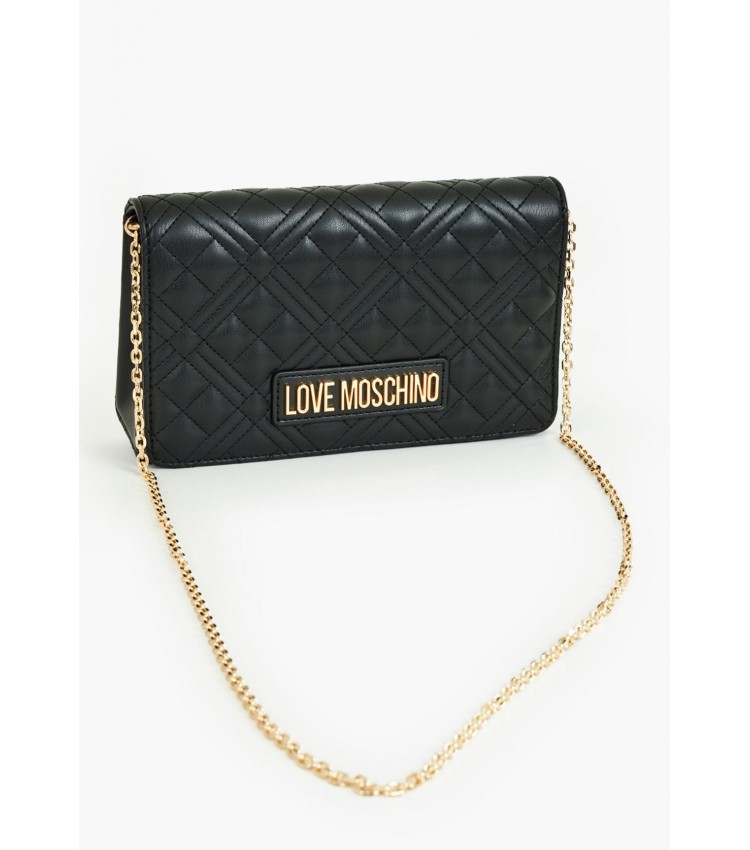 Γυναικείες Τσάντες JC4079.Gld Μαύρο ECOleather Love Moschino