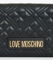 Γυναικείες Τσάντες JC4079.Gld Μαύρο ECOleather Love Moschino