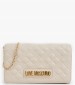 Γυναικείες Τσάντες JC4079 Μπεζ ECOleather Love Moschino