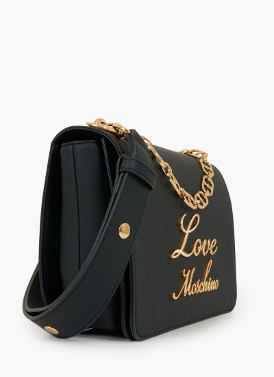 Γυναικείες Τσάντες JC4291 Μαύρο ECOleather Love Moschino