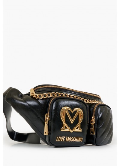 Γυναικείες Τσάντες JC4323.W Μαύρο ECOleather Love Moschino