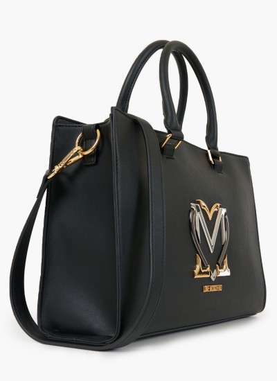 Γυναικείες Τσάντες JC4175 Μαύρο ECOleather Love Moschino