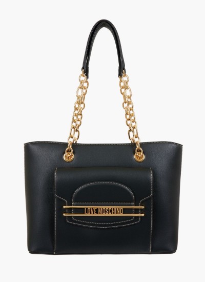 Γυναικείες Τσάντες JC4291 Μαύρο ECOleather Love Moschino