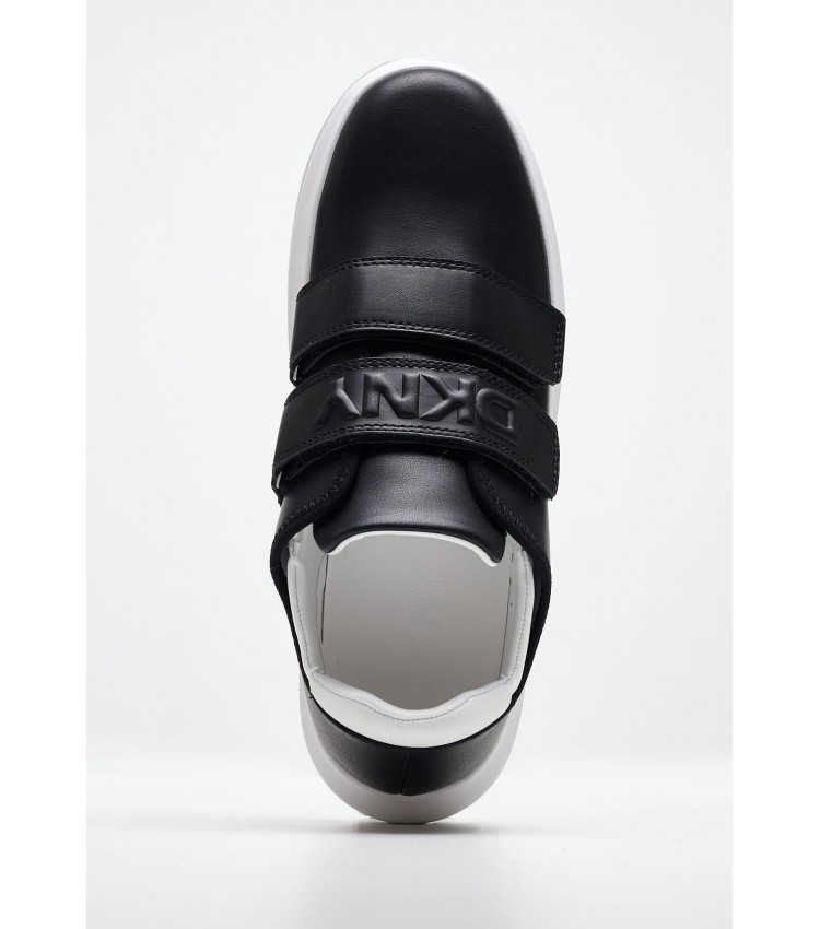 Women Casual Shoes Jamiah Black Leather DKNY