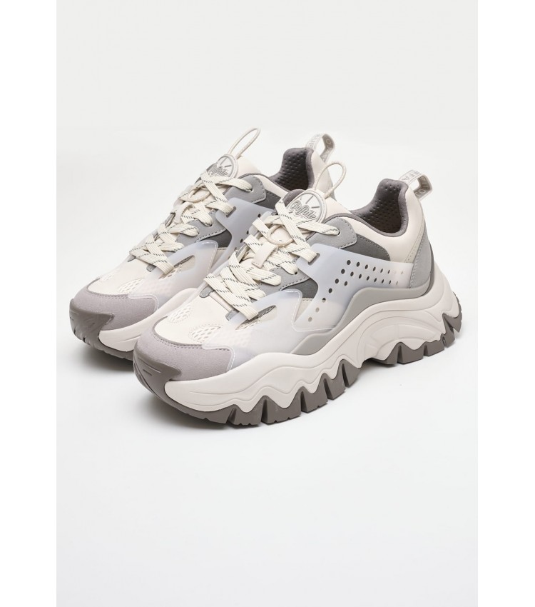 Women Casual Shoes Trail.One.Nb Grey ECOnubuck Buffalo