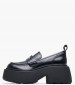 Women Moccasins Vicious Black ECOleather Buffalo