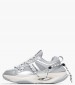 Women Casual Shoes 25008 Silver ECOleather-Fabric Bikkembergs