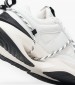 Men Casual Shoes 25116 White ECOleather-Fabric Bikkembergs