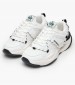 Men Casual Shoes 25116 White ECOleather-Fabric Bikkembergs