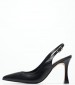 Women Pumps & Peeptoes High Senal Black Leather Mortoglou