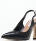 Women Pumps & Peeptoes High Senal Black Leather Mortoglou