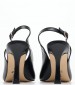 Women Pumps & Peeptoes High Senal Black Leather Mortoglou