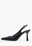 Women Pumps & Peeptoes High Silia Black Leather Mortoglou