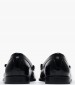 Women Moccasins Veronici Black Leather Kalogirou