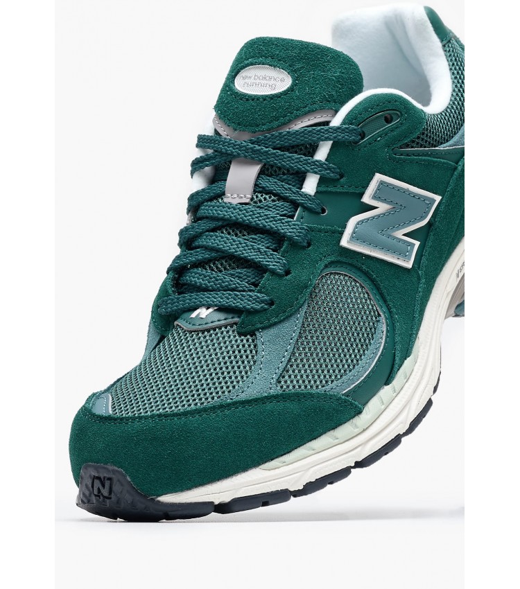 Ανδρικά Παπούτσια Casual 2002R.Mn Πράσινο Ύφασμα New Balance