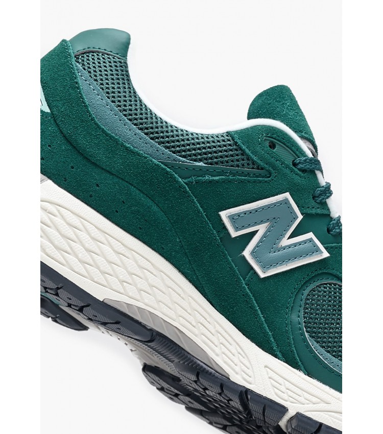 Men Casual Shoes 2002R.Mn Green Fabric New Balance